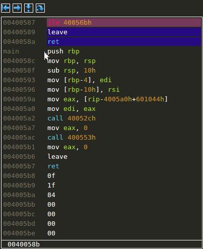 Adding and deleting breakpoints